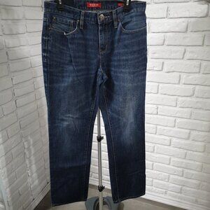 Guess Men's Size 33/32 Slim Straight Del Mar Fit Medium Wash Blue Jeans